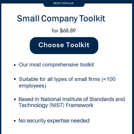 CySafe Small CompanyToolkit